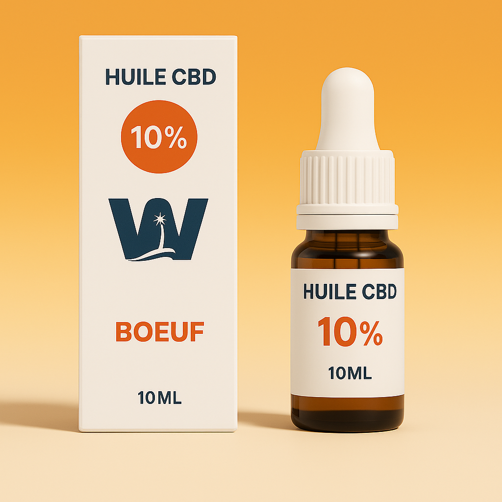 Full Spectrum 10% CBD-olie til hunde (oksekød)