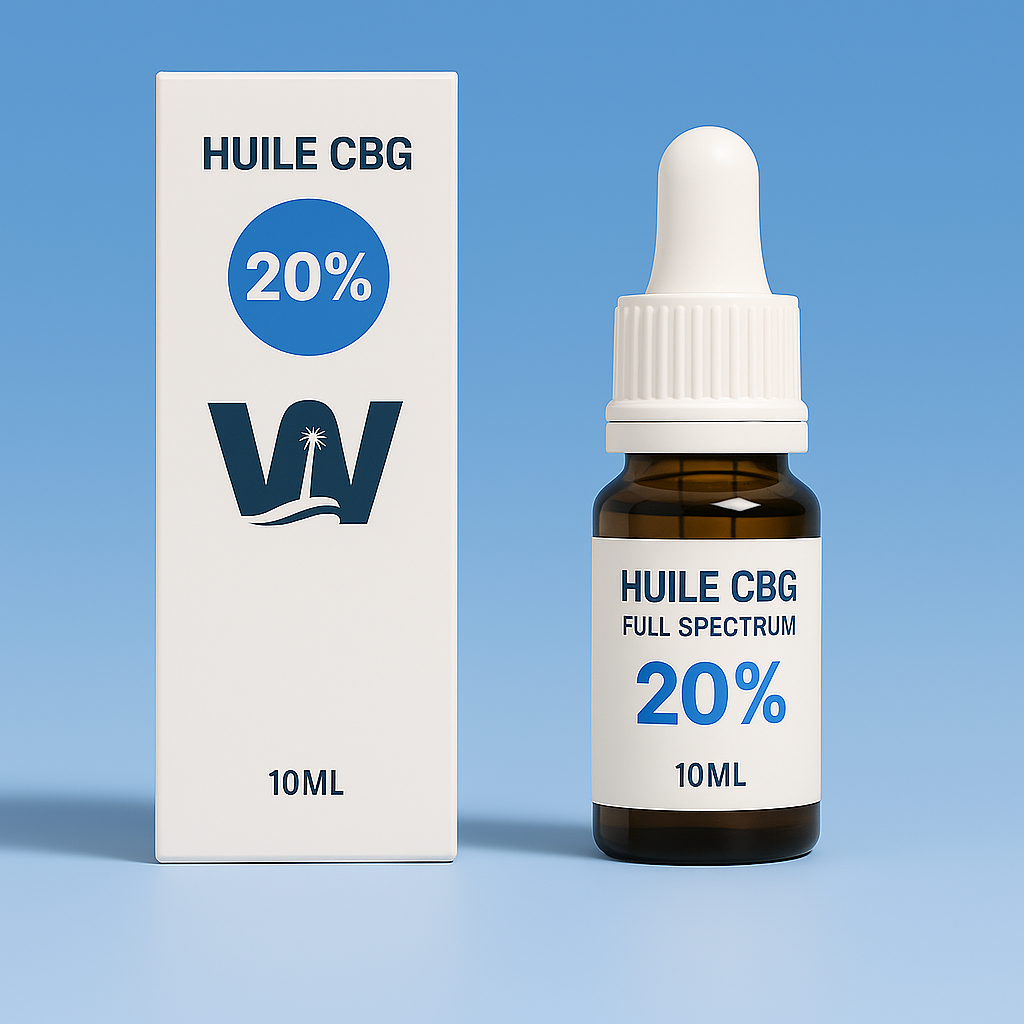 CBG-hampolie 20 % + CBD 5 %.