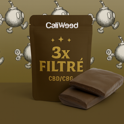 3x CBD 21% + CBG 23% filtreret