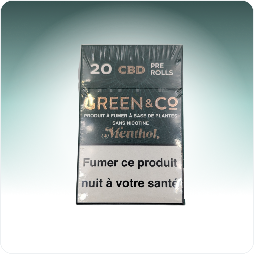 Menthol CBD-cigaretter