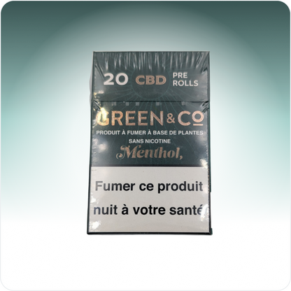 Menthol CBD-cigaretter