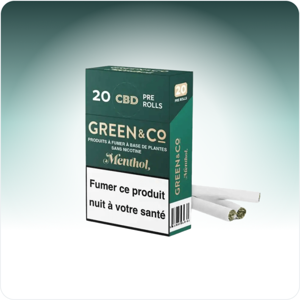 Menthol CBD-cigaretter
