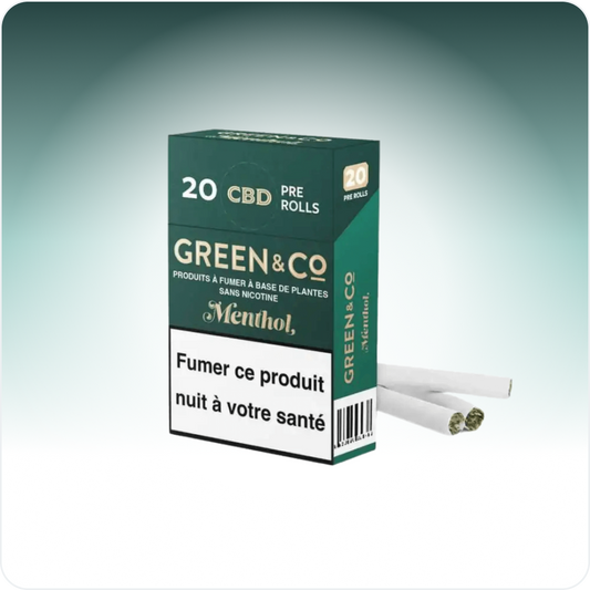 Menthol CBD-cigaretter