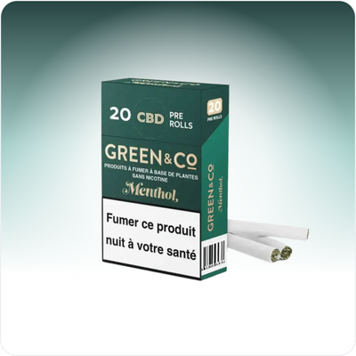 Menthol CBD-cigaretter