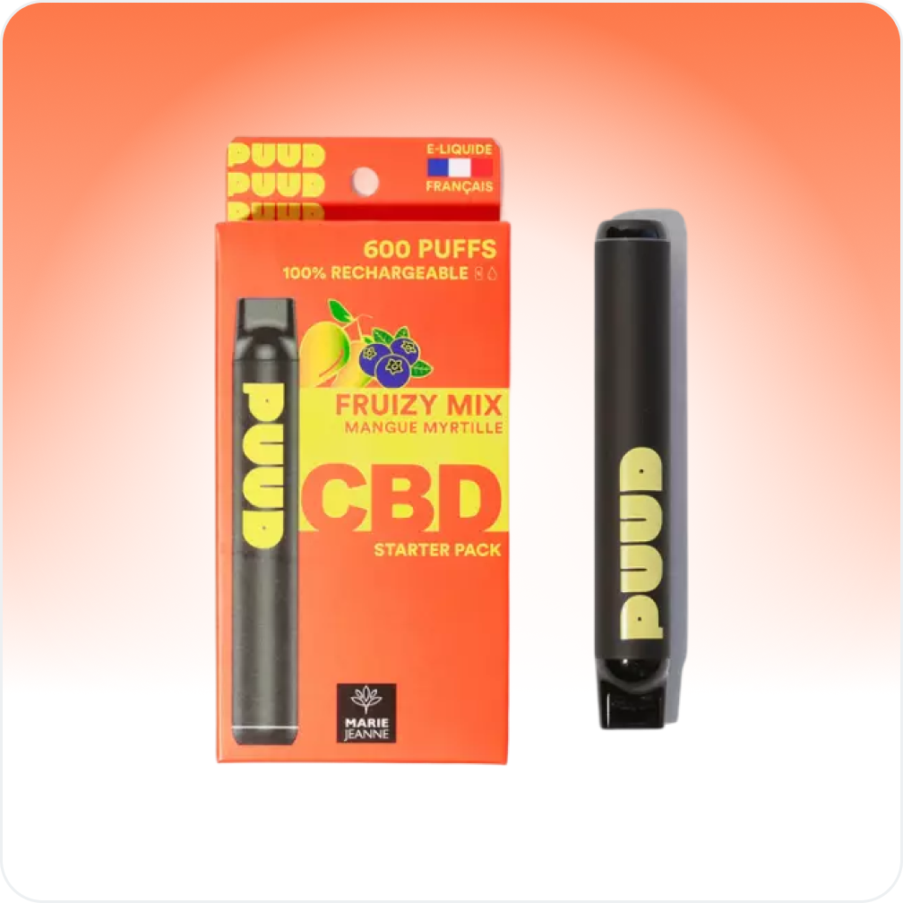 Vape Pen Mango CBD genopfyldningssæt