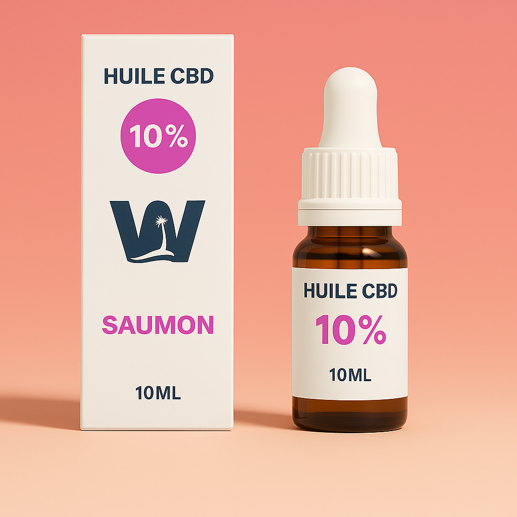 Full Spectrum 10% CBD-olie til katte (laks)