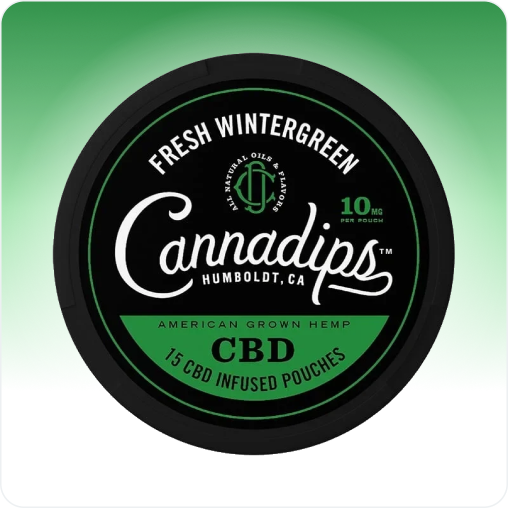 Poser med 10 mg CBD - vintergrøn