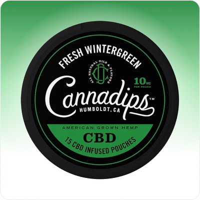 Poser med 10 mg CBD - vintergrøn