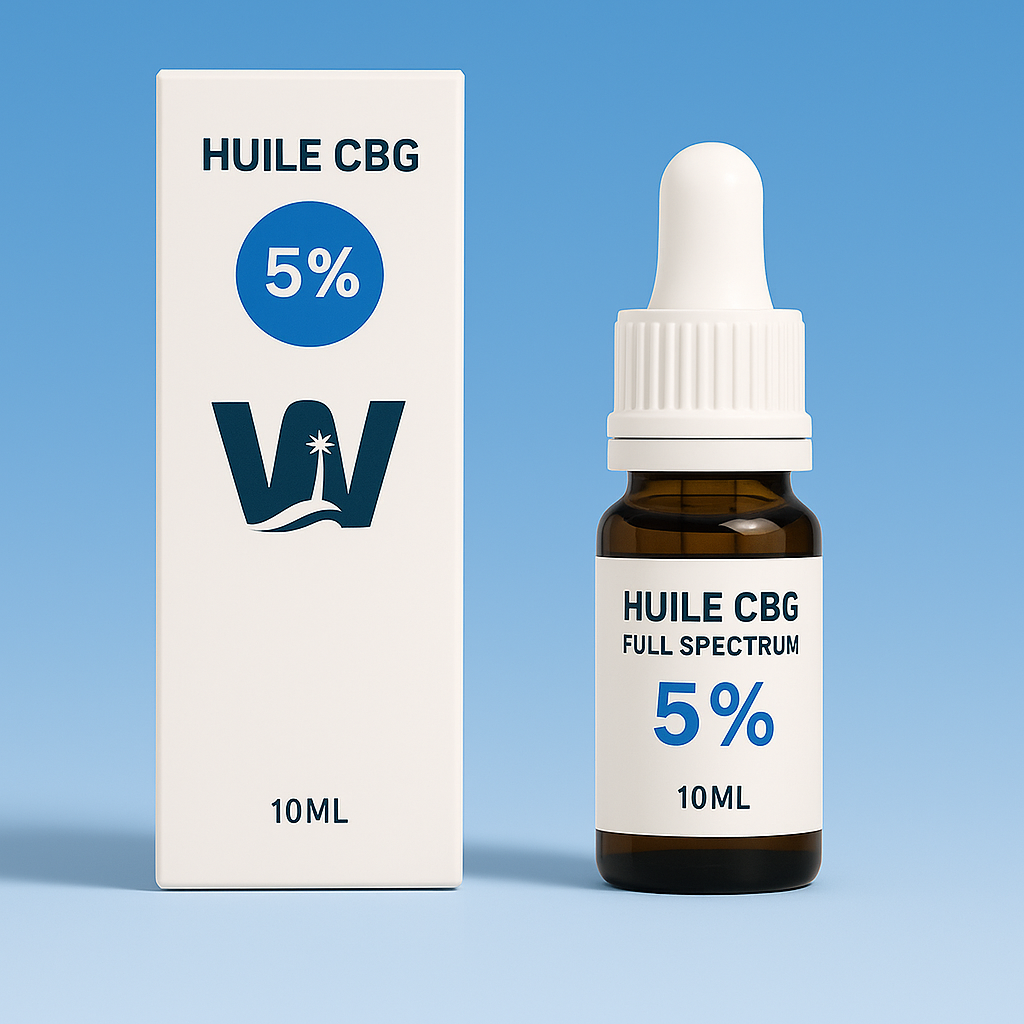 CBG 5% + CBD 5% hampolie