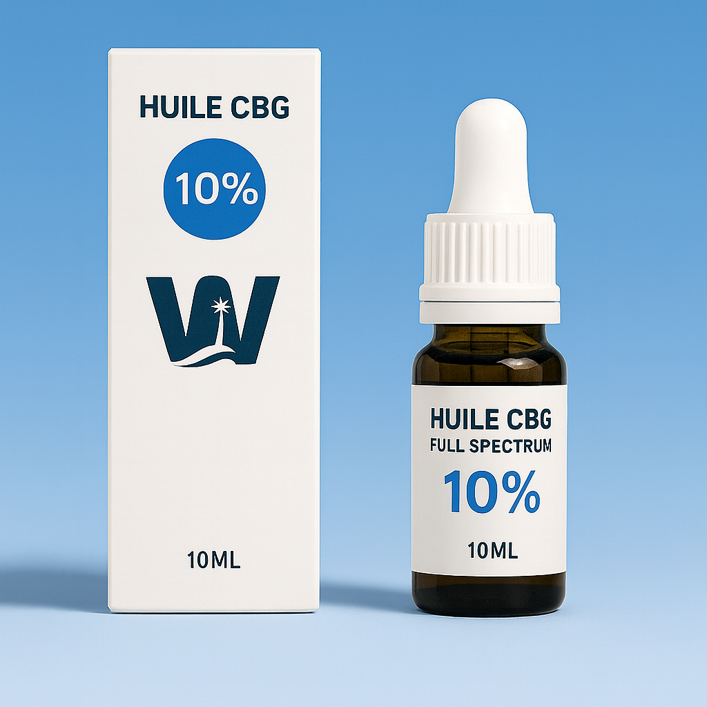 CBG-hampolie 10 % + CBD 5 %.