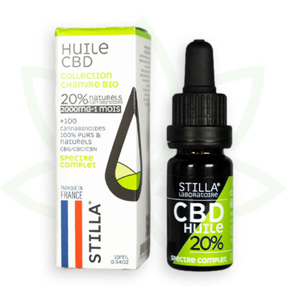 cbd hamp olie 20 procent 10ml fuld spektrum stilla france mafrenchweed 4