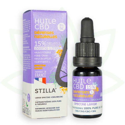 cbd natural defences oil 15 procent 10ml broad spectrum stilla france mafrenchweed 4