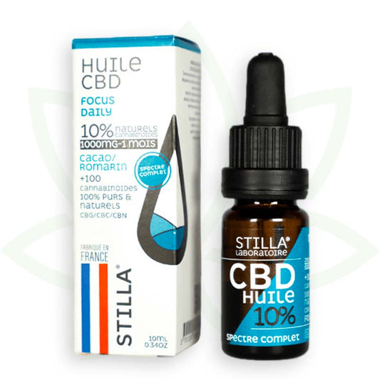 focus daily cbd oil 10 percent 10ml full spectrum stilla france mafrenchweed 1