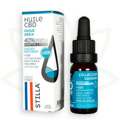 focus daily cbd oil 40 percent 10ml full spectrum stilla france mafrenchweed 12