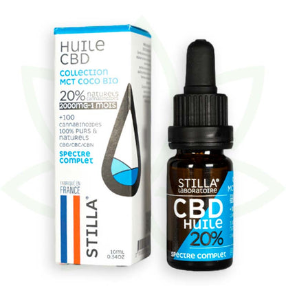 cbd olie mct coco 20 procent 10ml fuld spektrum stilla france mafrenchweed 4