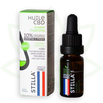 sweet morning cbd oil 10 procent 10ml full spectrum stilla france mafrenchweed 2