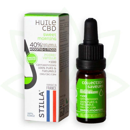 sweet morning cbd oil 40 procent 10ml full spectrum stilla france mafrenchweed 12